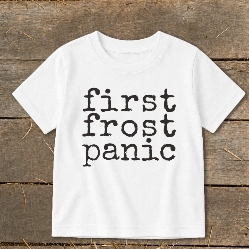 First Frost Panic Toddler Tee product image 8