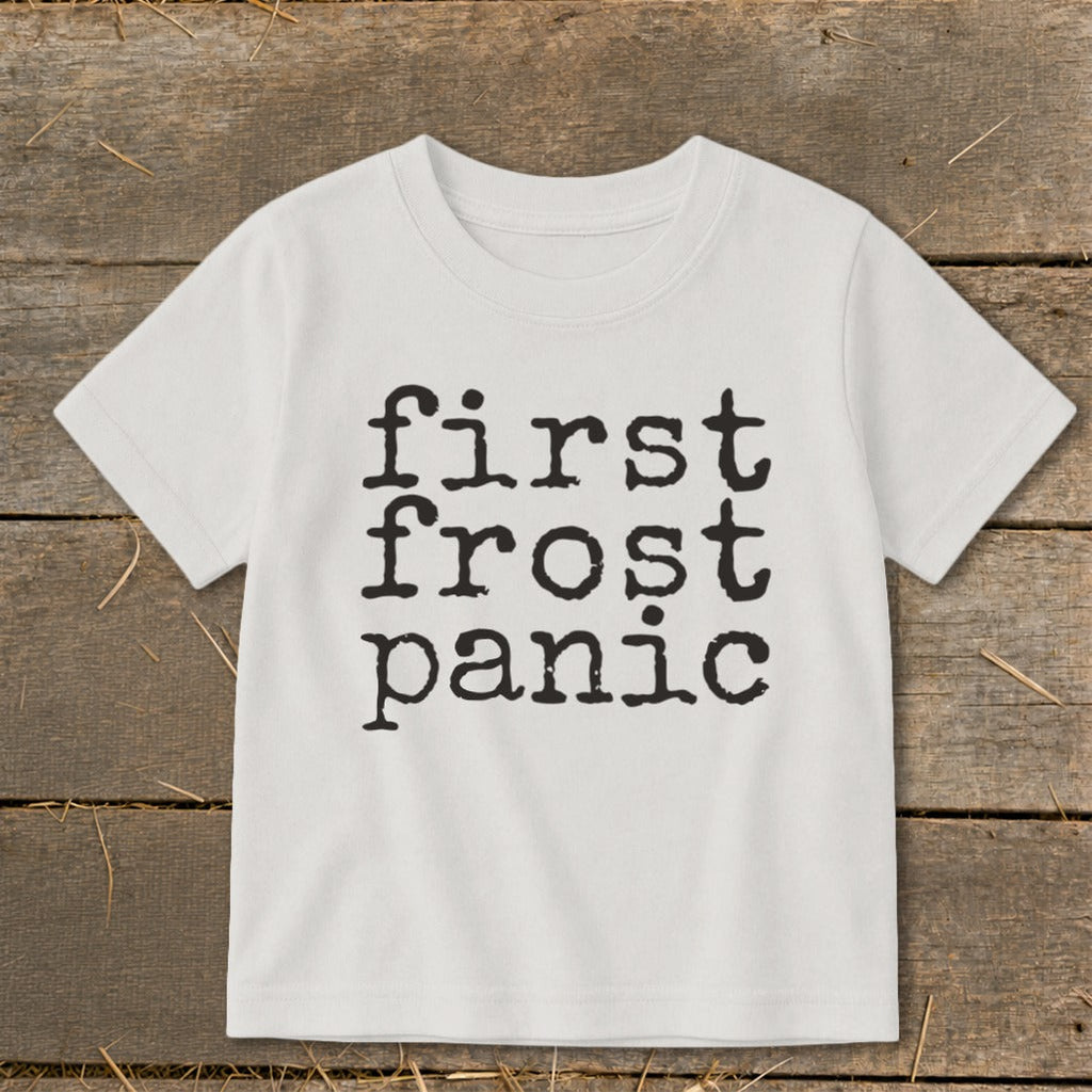 First Frost Panic Toddler Tee product image 1