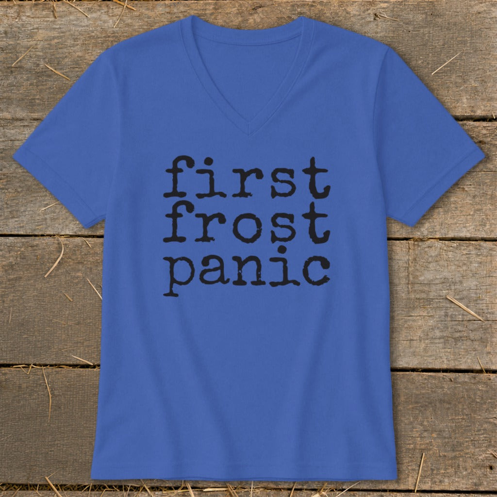 First Frost Panic V-neck