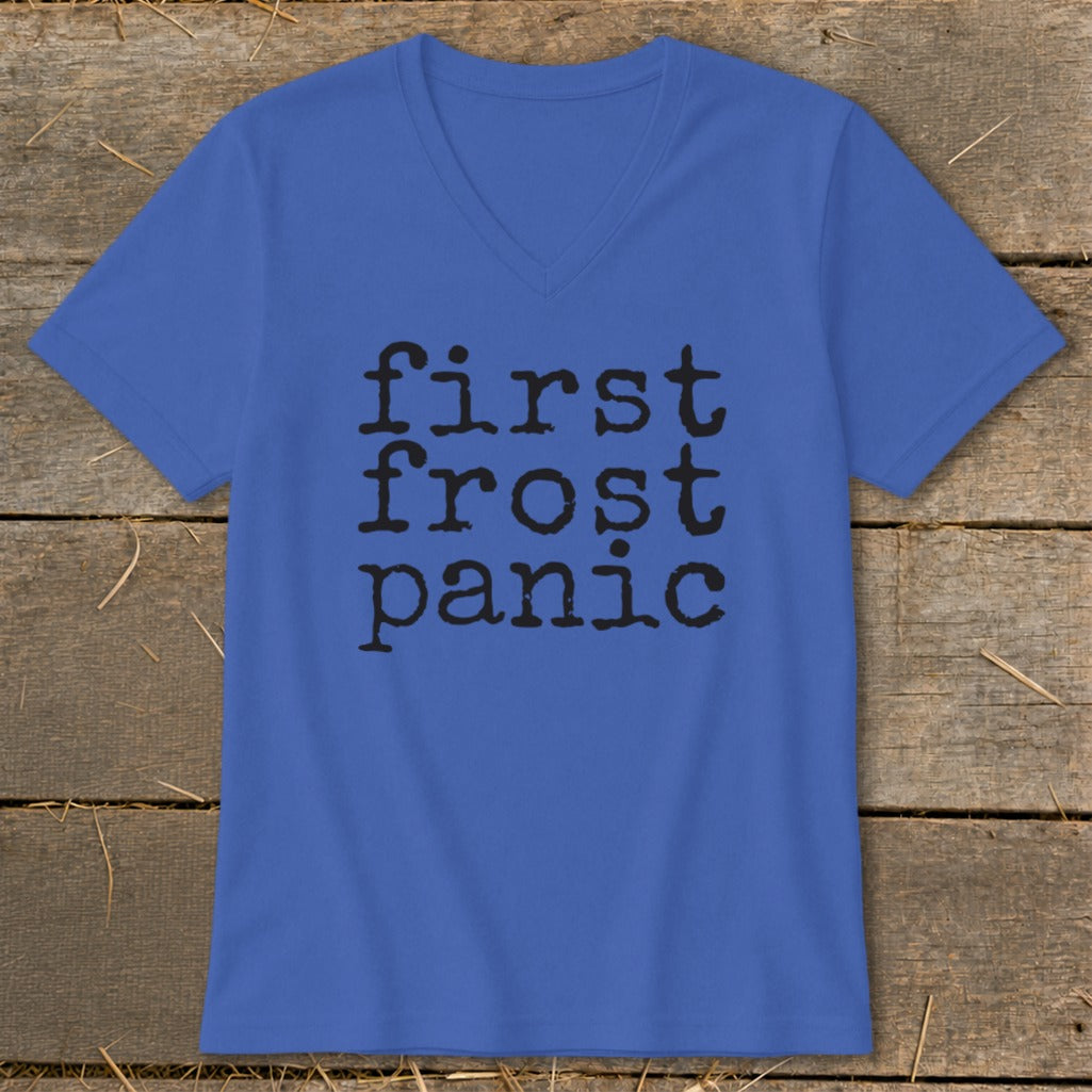 First Frost Panic V-neck