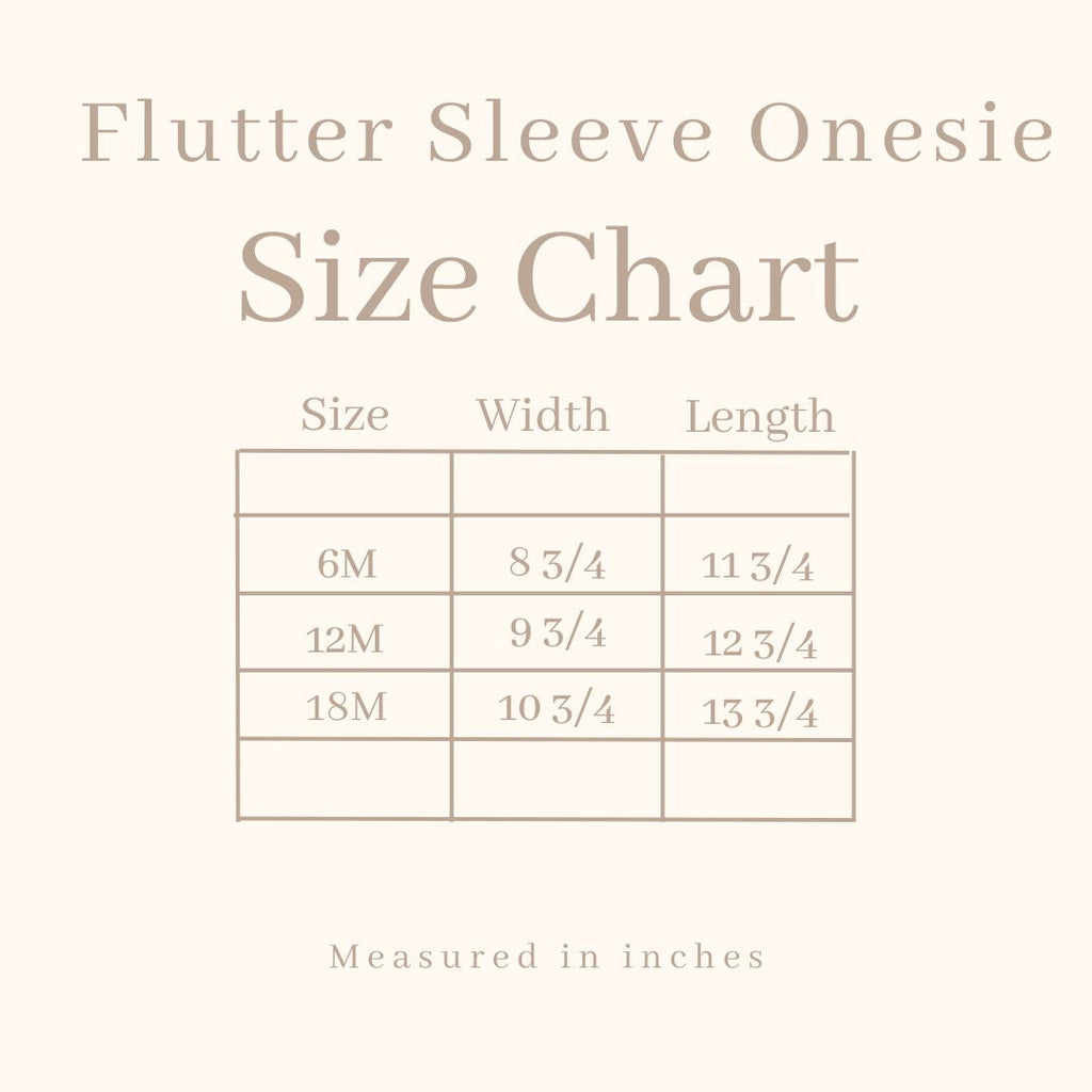 Valentine Rainbow | Baby Graphic Flutter Sleeve Bodysuit