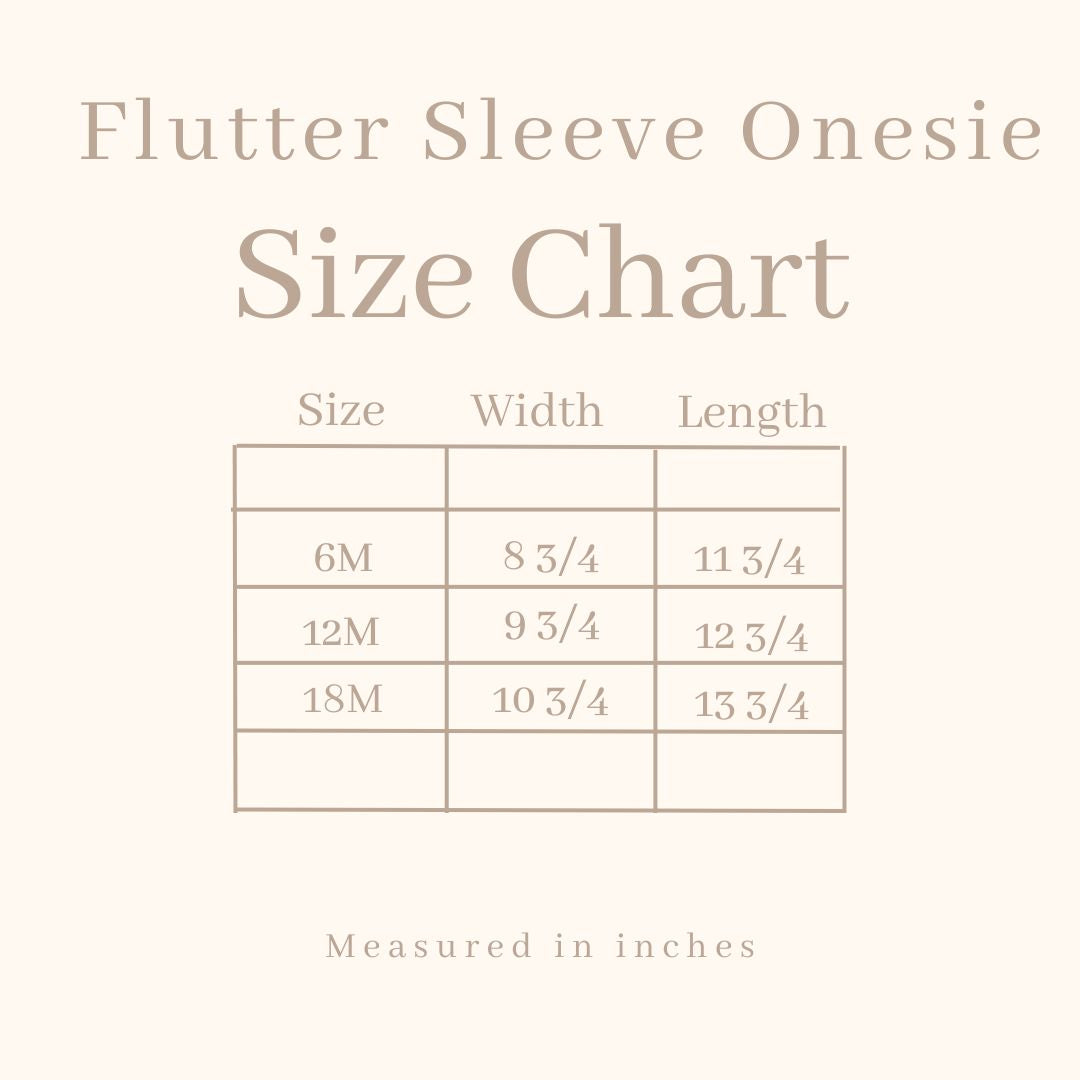 Valentine Rainbow | Baby Graphic Flutter Sleeve Bodysuit