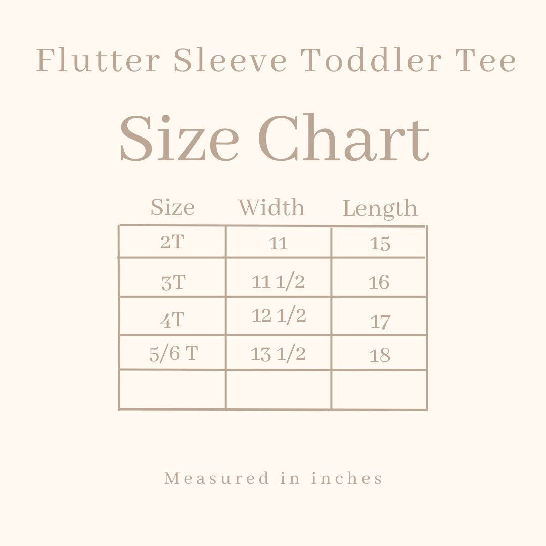 14th Feb Stars Puff Print | Toddler Graphic Flutter Sleeve product image 4