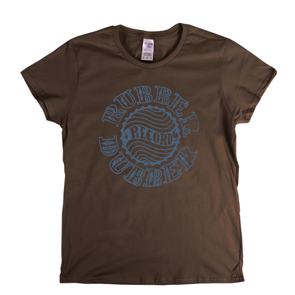 Rubber Dubber Records Bootleg Label Womens T-Shirt product image 3