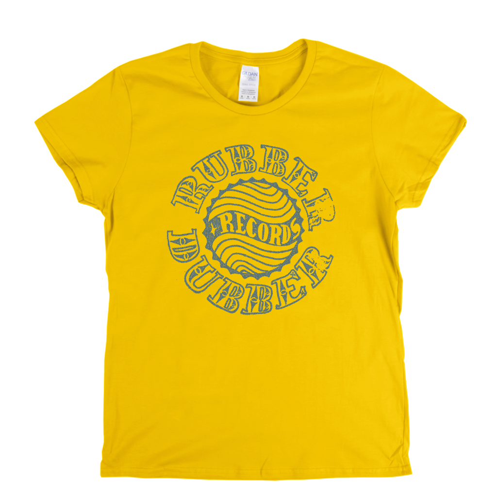 Rubber Dubber Records Bootleg Label Womens T-Shirt product image 6