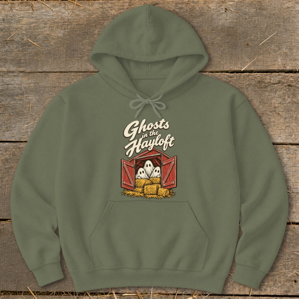 Ghosts in the Hayloft Hoodie product image 4
