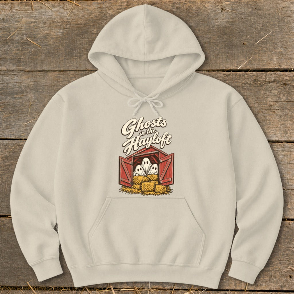 Ghosts in the Hayloft Hoodie product image 1