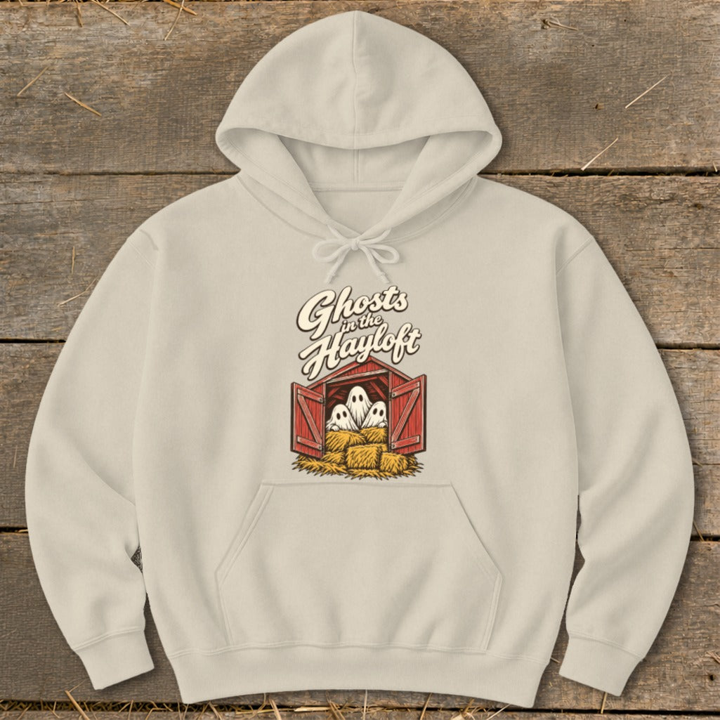Ghosts in the Hayloft Hoodie product image 1