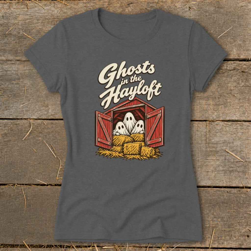 Ghosts in the Hayloft Ladies Tee product image 4
