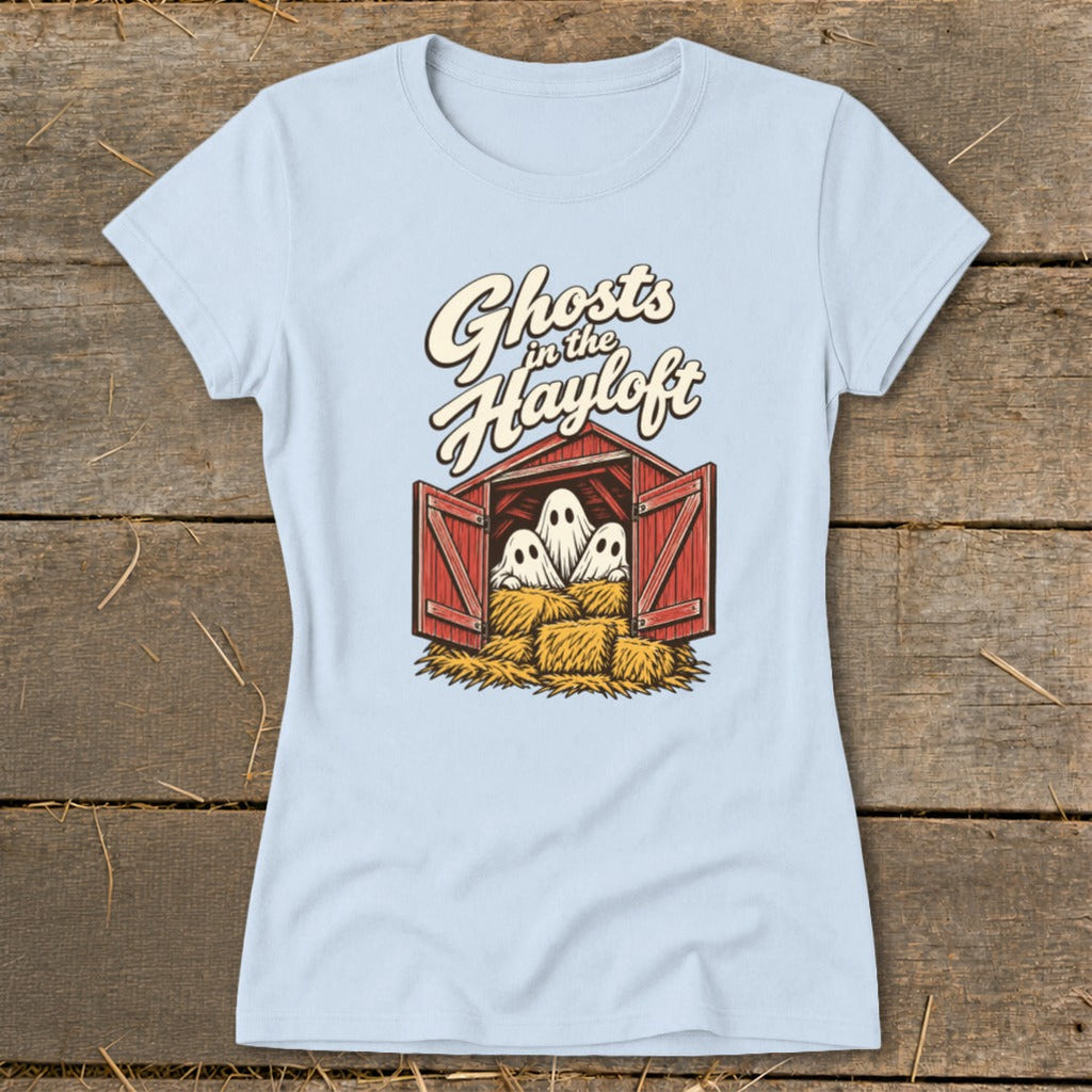 Ghosts in the Hayloft Ladies Tee product image 6