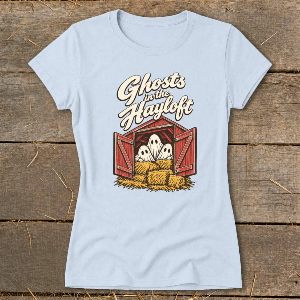 Ghosts in the Hayloft Ladies Tee product image 6