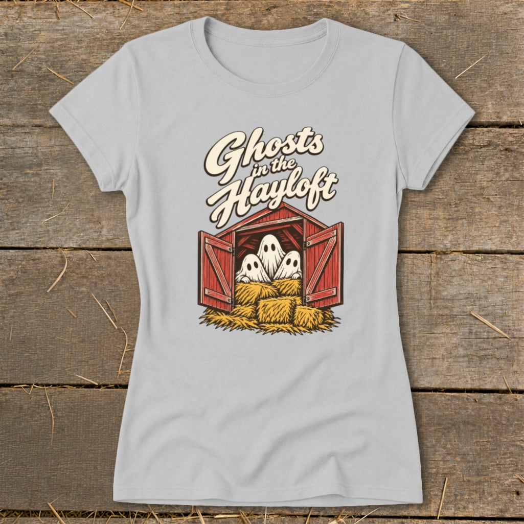 Ghosts in the Hayloft Ladies Tee product image 1