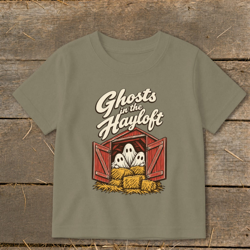 Ghosts in the Hayloft Toddler Tee product image 4