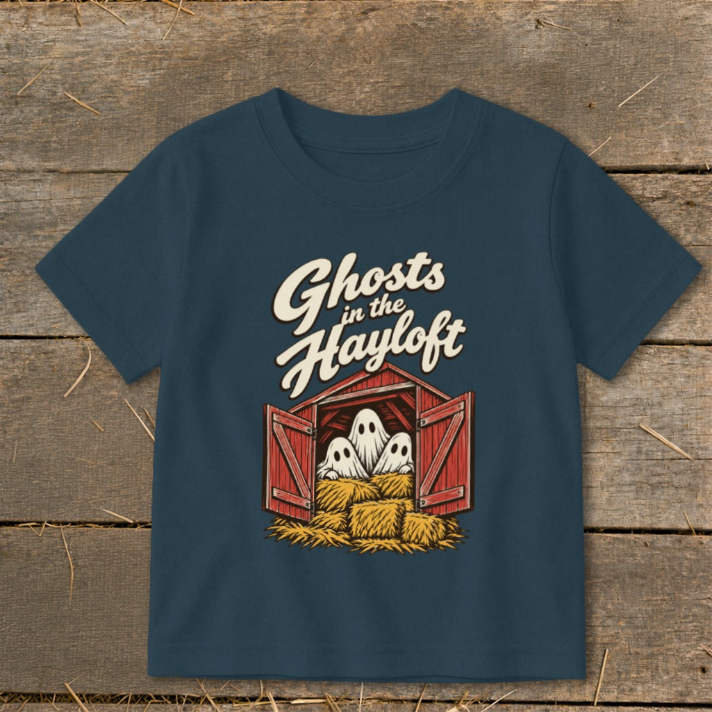 Ghosts in the Hayloft Toddler Tee product image 6