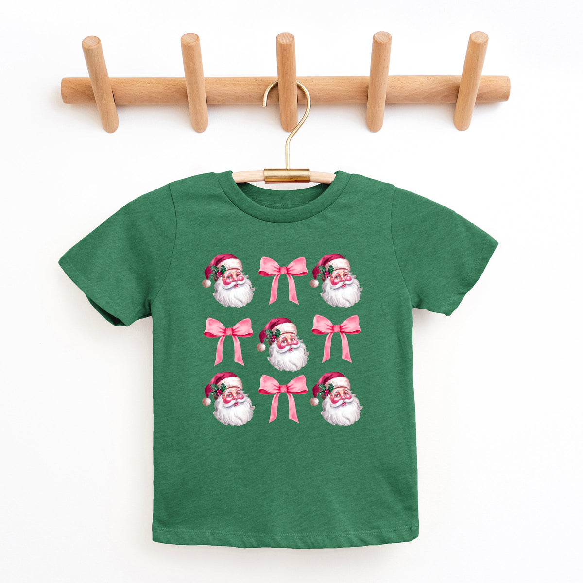 Coquette Santa Chart | Youth Graphic Short Sleeve Tee product image 2