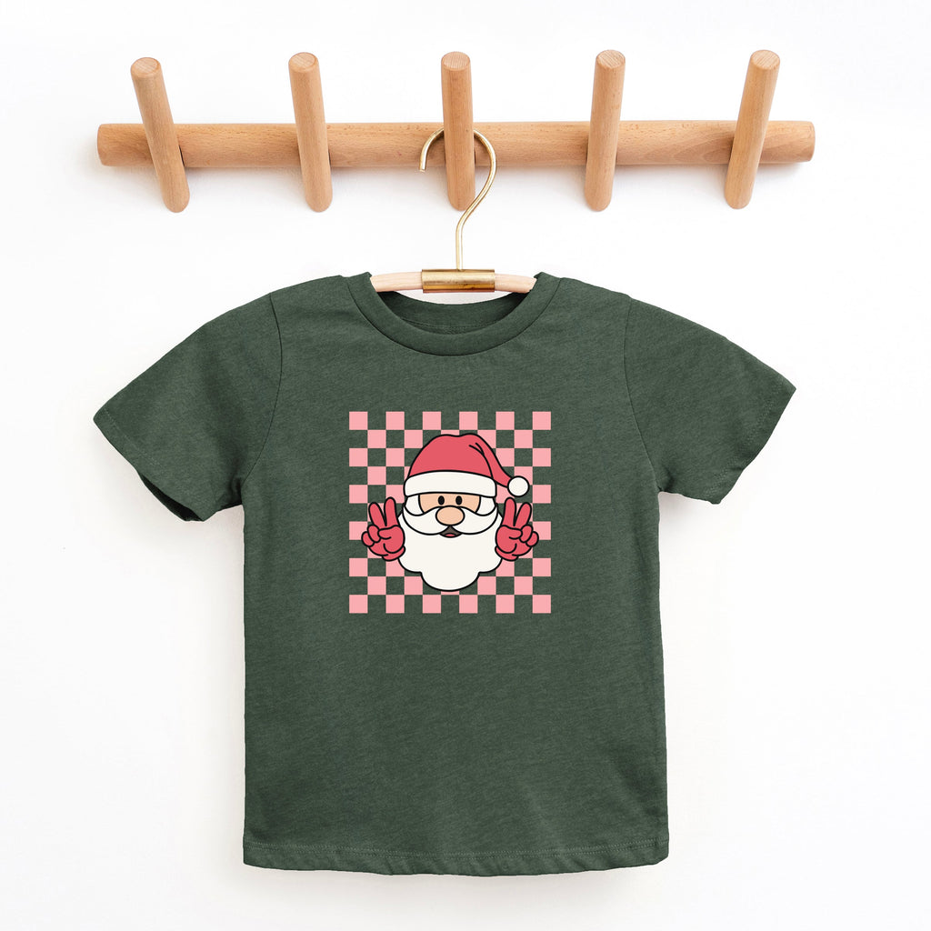 Checkered Santa| Youth Graphic Short Sleeve Tee product image 1