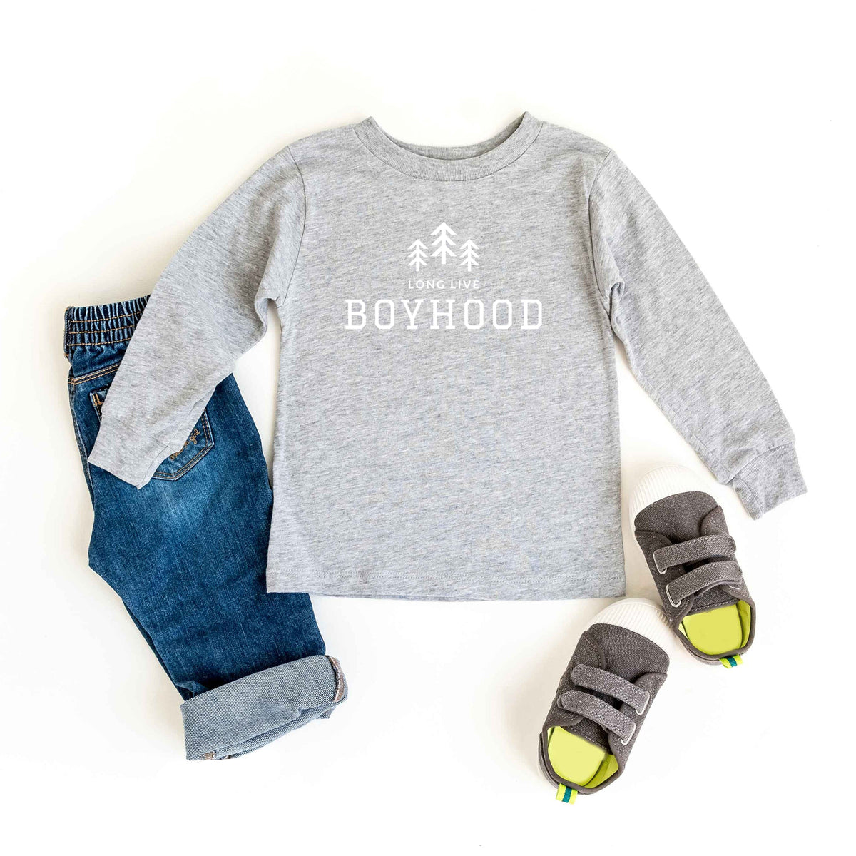 Long Live Boyhood | Youth Graphic Sleeve Tee product image 2
