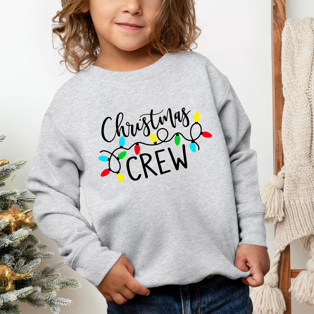 Christmas Crew | Youth Ultra-Soft Graphic Sweatshirt product image 2