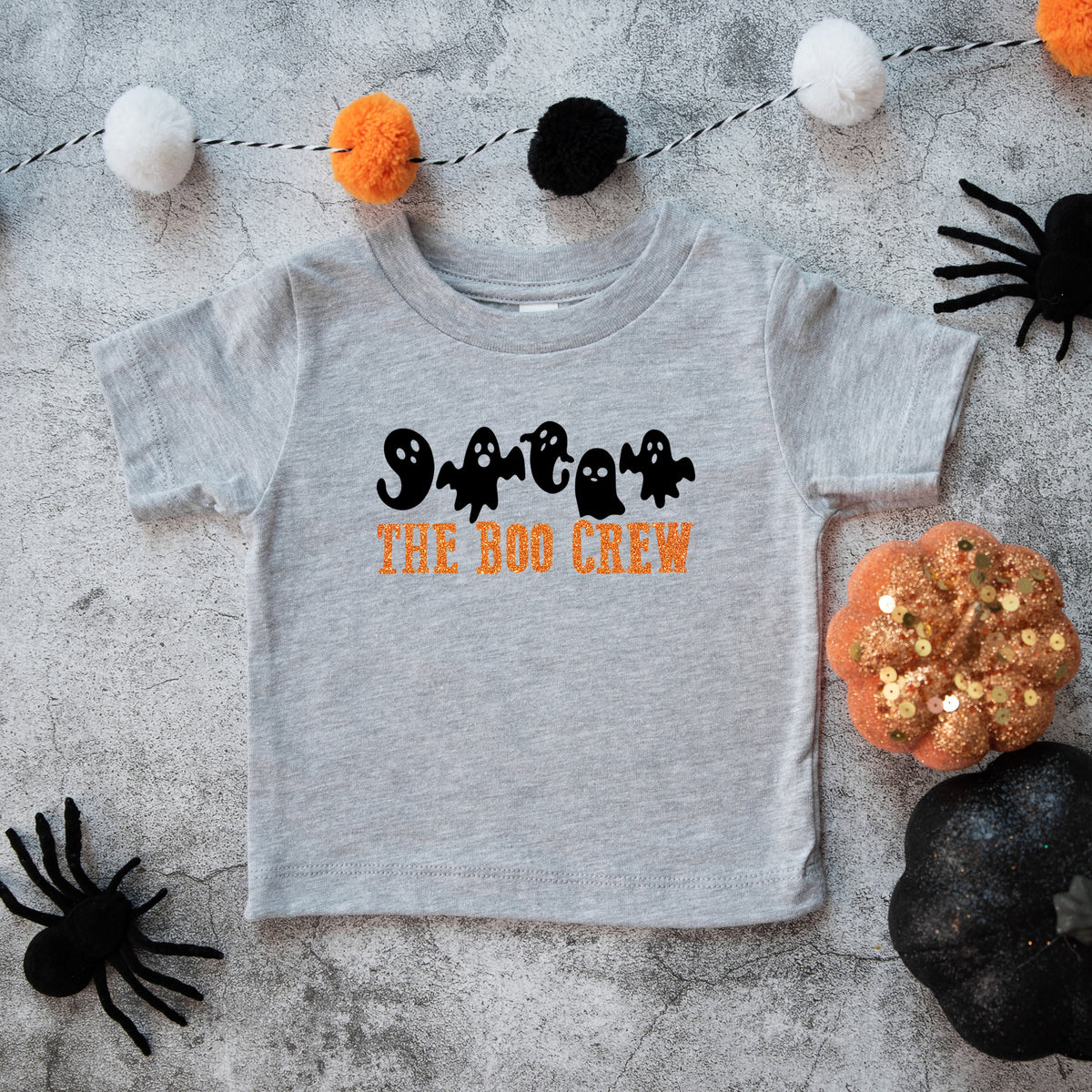 The Boo Crew Glitter | Youth Graphic Short Sleeve Tee product image 3