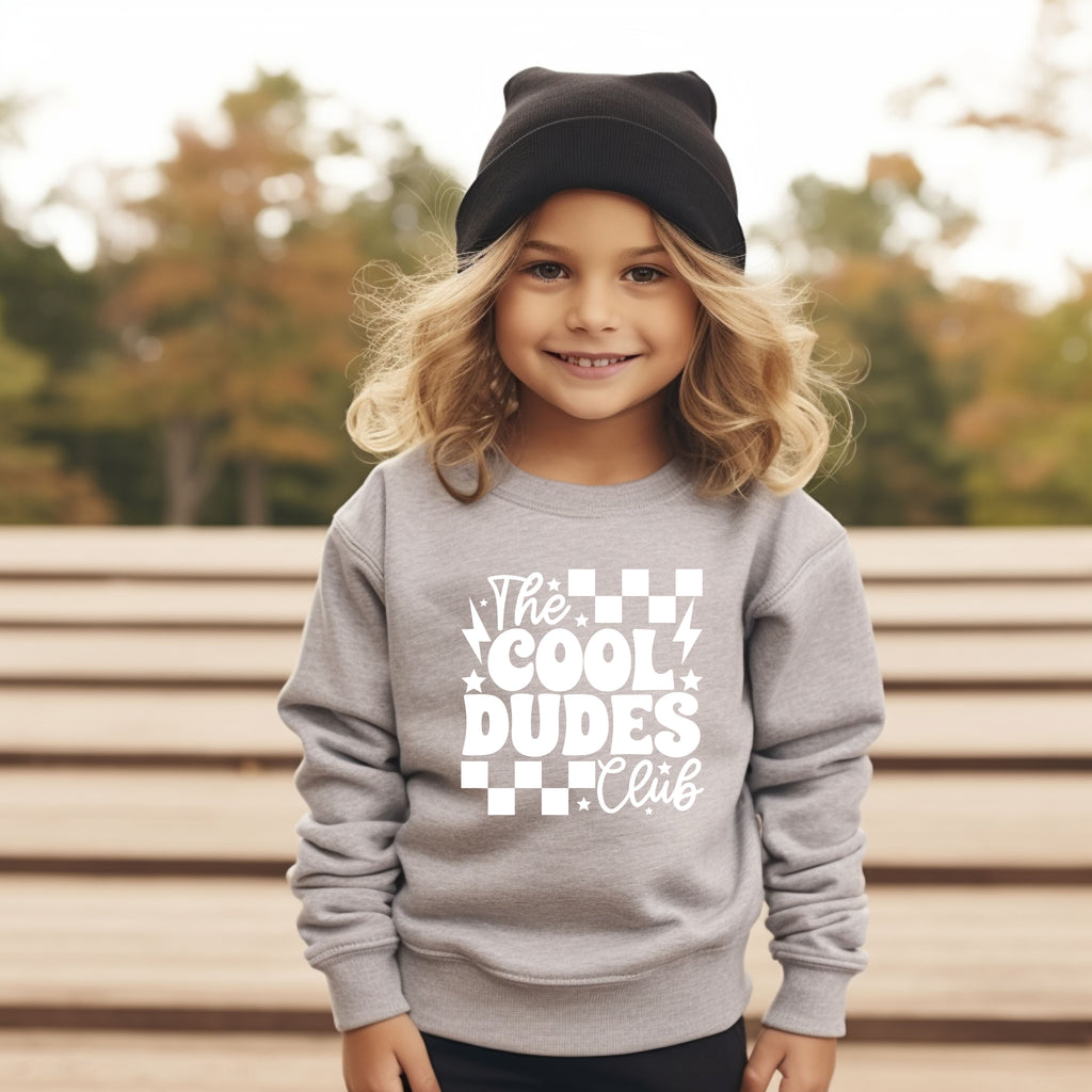 Cool Dudes Club | Toddler Graphic Sweatshirt product image 2
