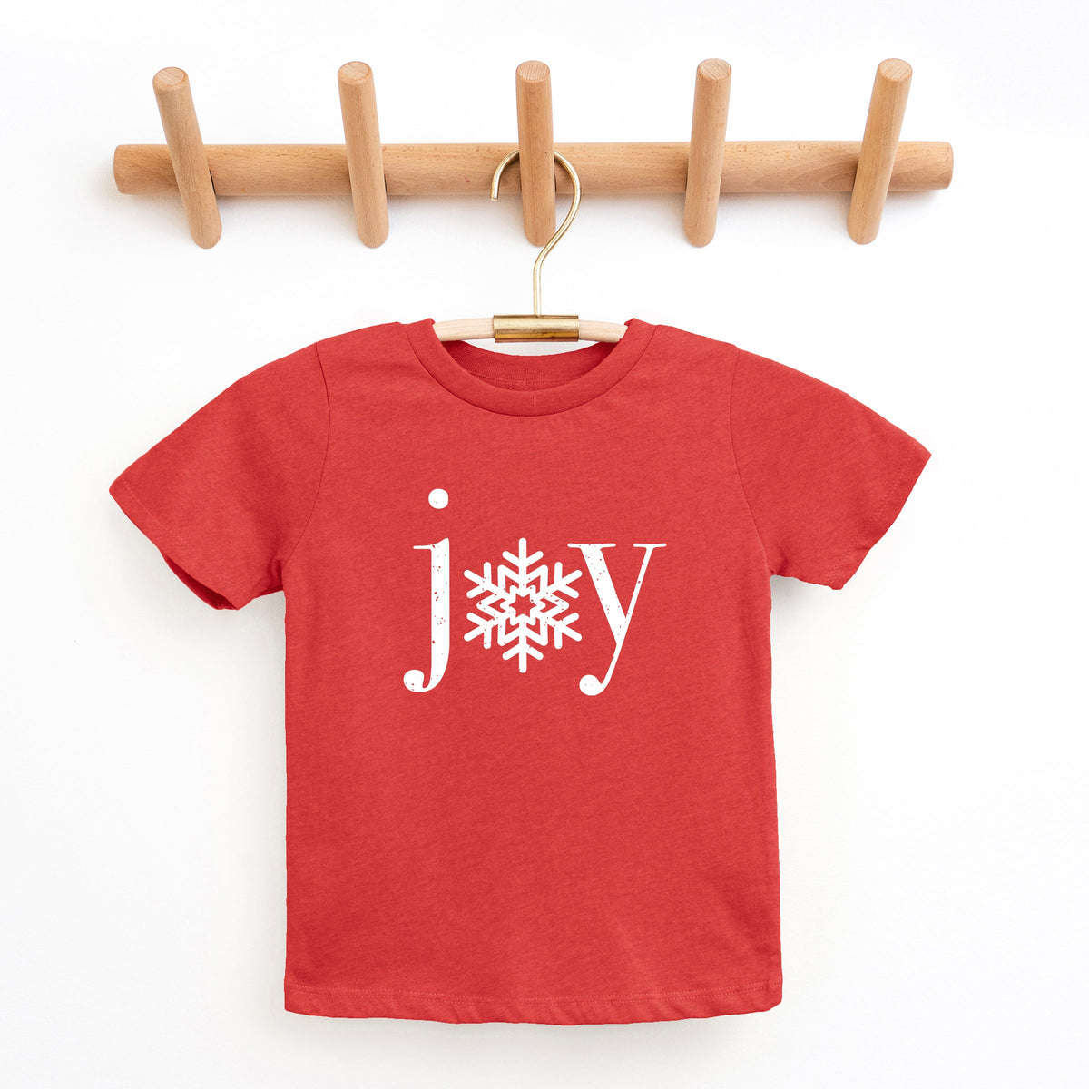 Joy Snowflake | Youth Graphic Short Sleeve Tee product image 2
