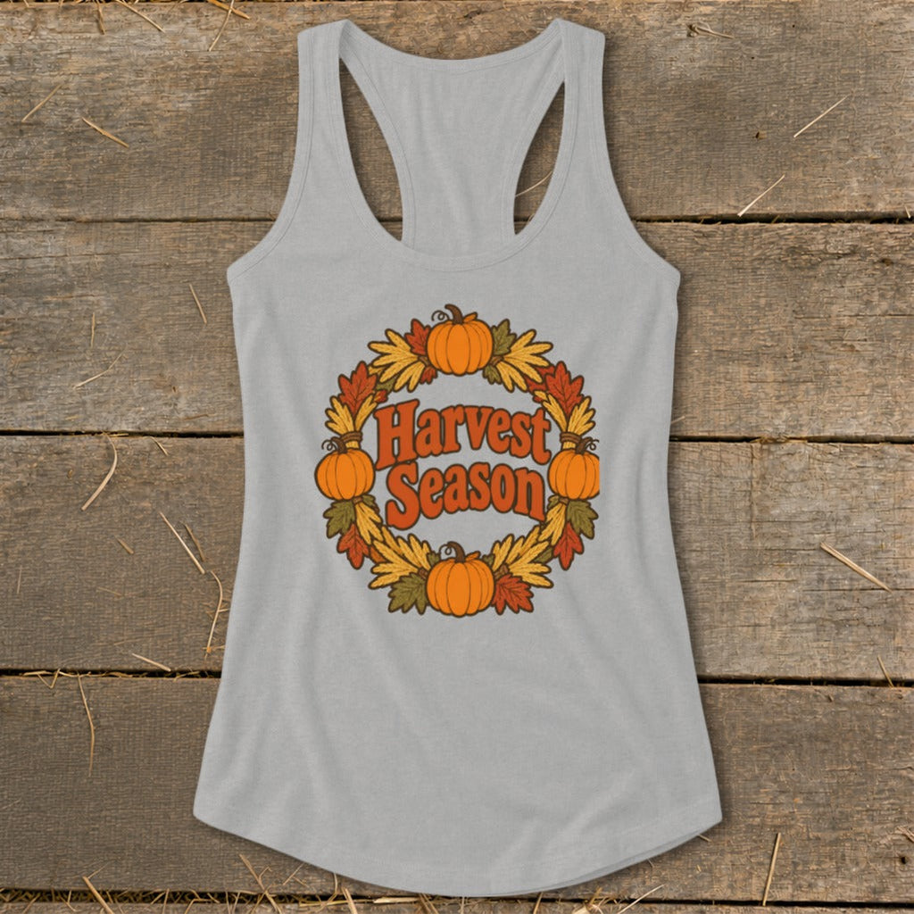 Harvest Wreath Racerback Tank