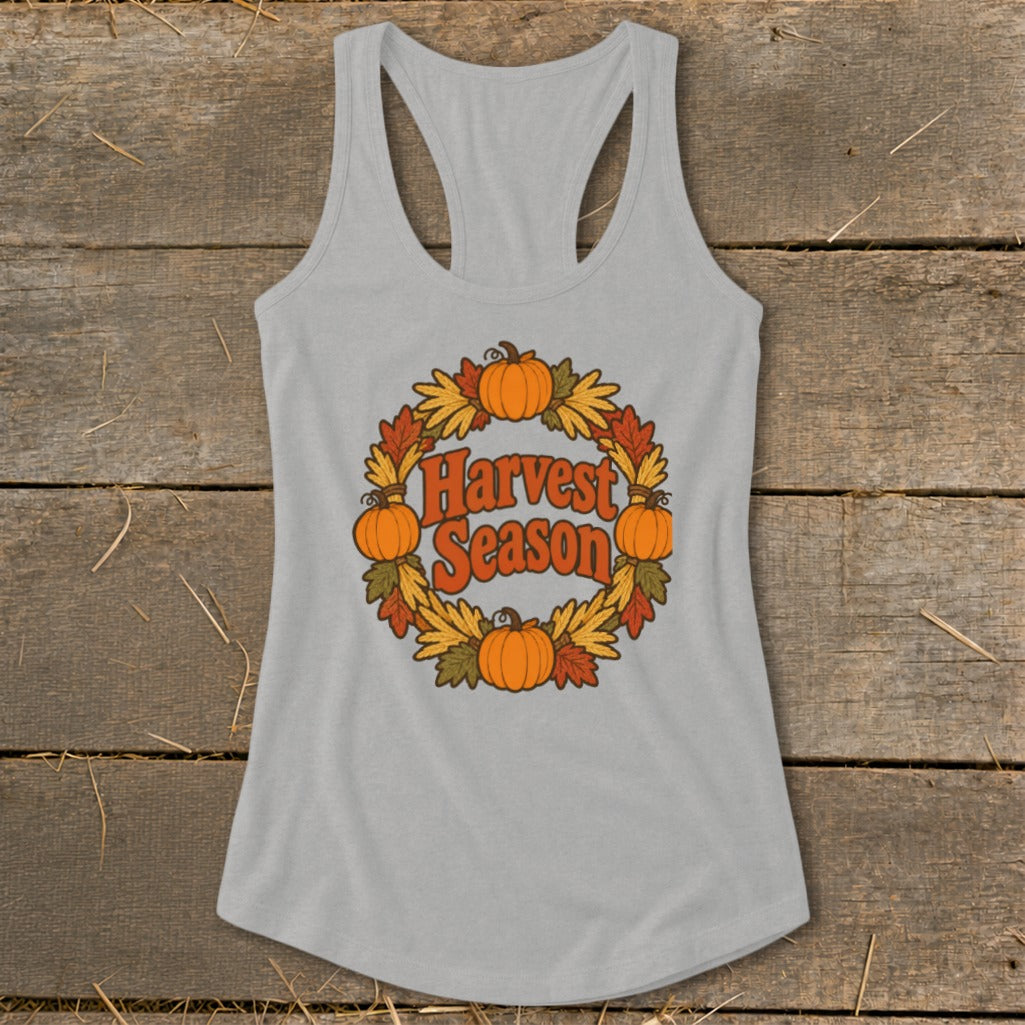 Harvest Wreath Racerback Tank