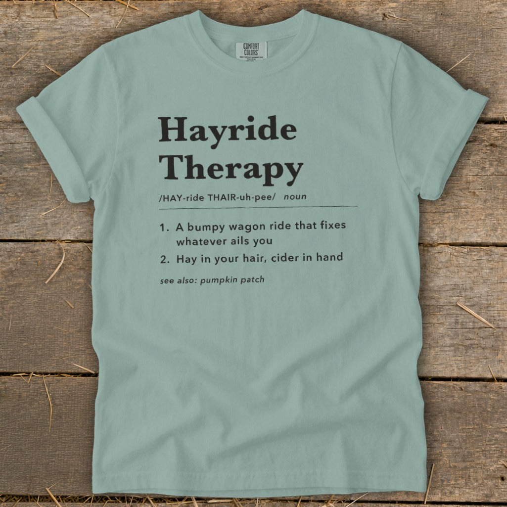 Hayride Therapy Definition Signature Tee product image 8