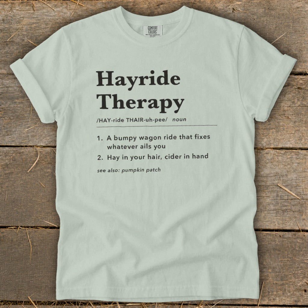 Hayride Therapy Definition Signature Tee product image 9