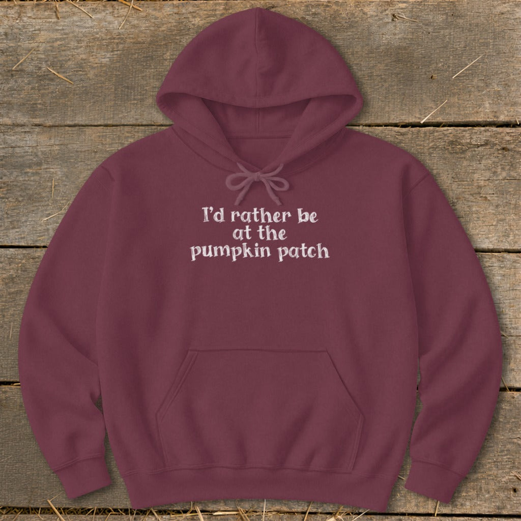 I'd Rather Be at the Pumpkin Patch Hoodie product image 6