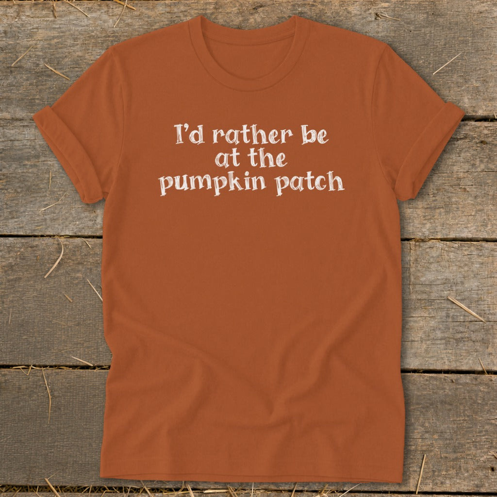 I'd Rather Be at the Pumpkin Patch Softstyle Tee product image 10