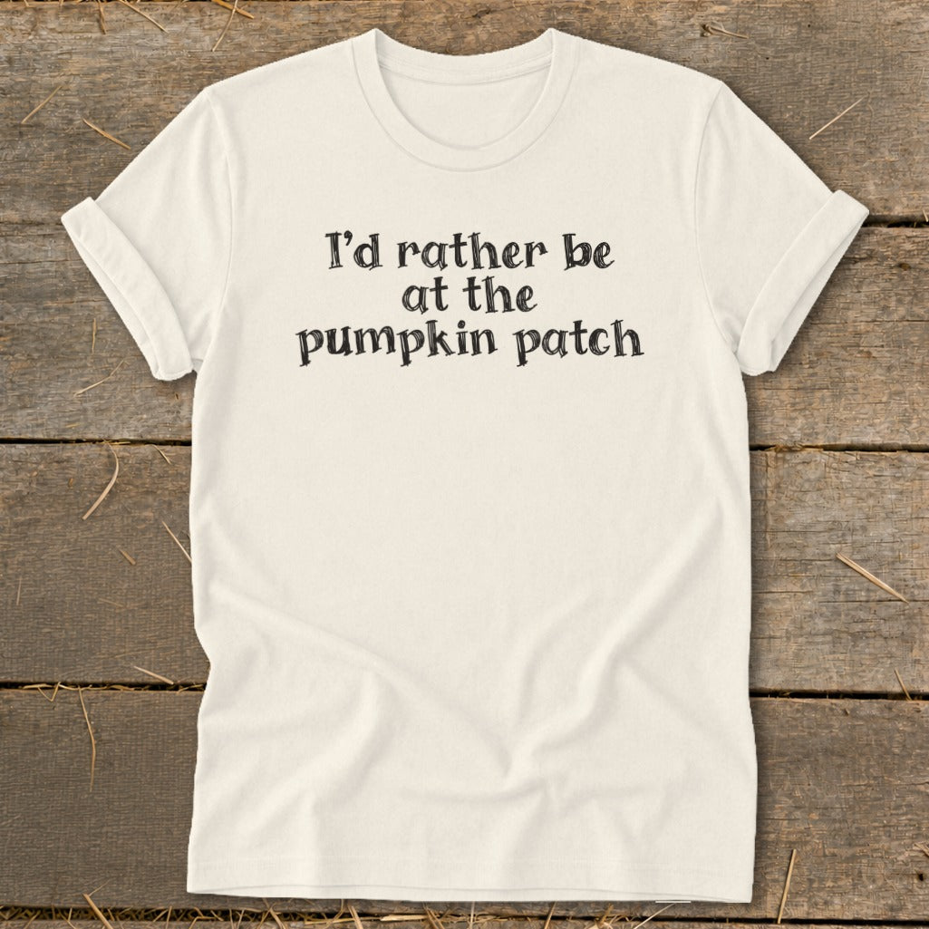 I'd Rather Be at the Pumpkin Patch Softstyle Tee product image 2