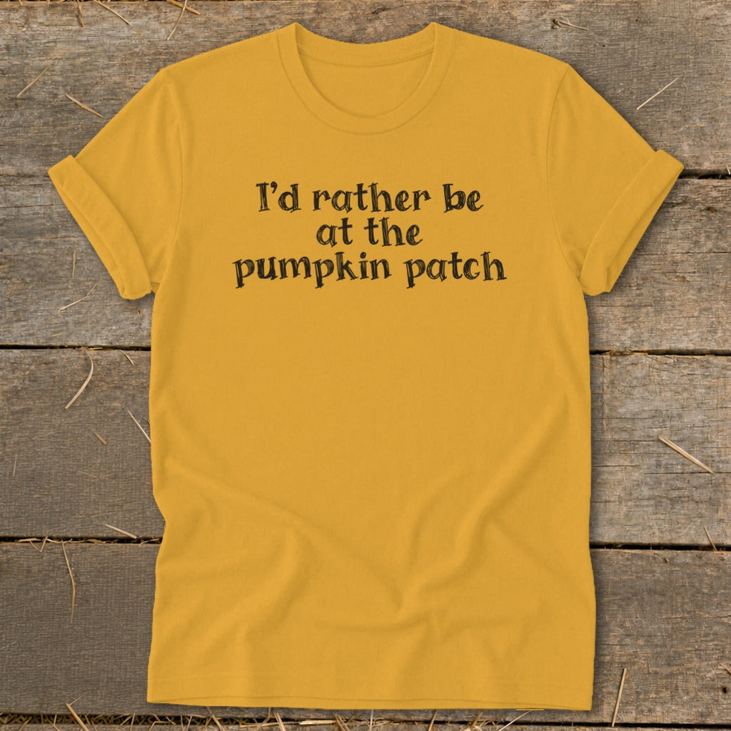 I'd Rather Be at the Pumpkin Patch Softstyle Tee product image 3