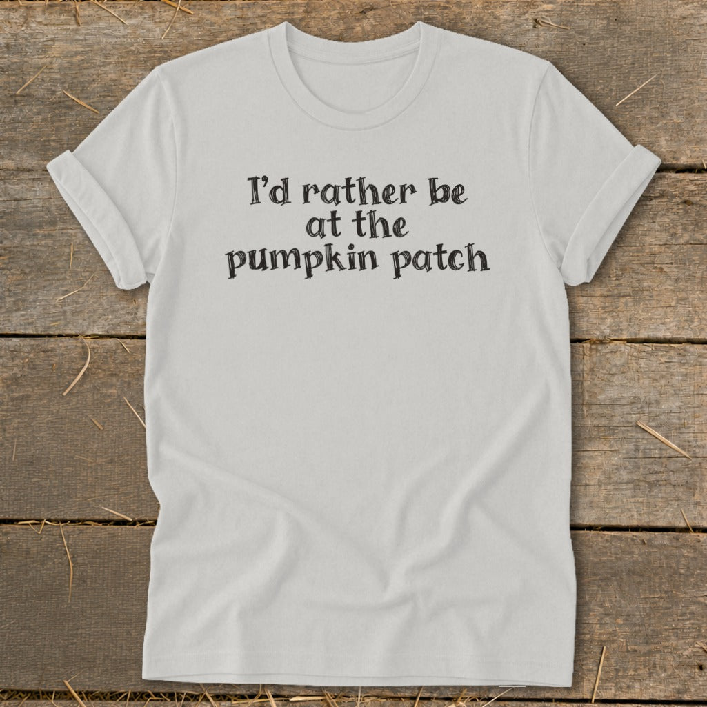 I'd Rather Be at the Pumpkin Patch Softstyle Tee product image 4