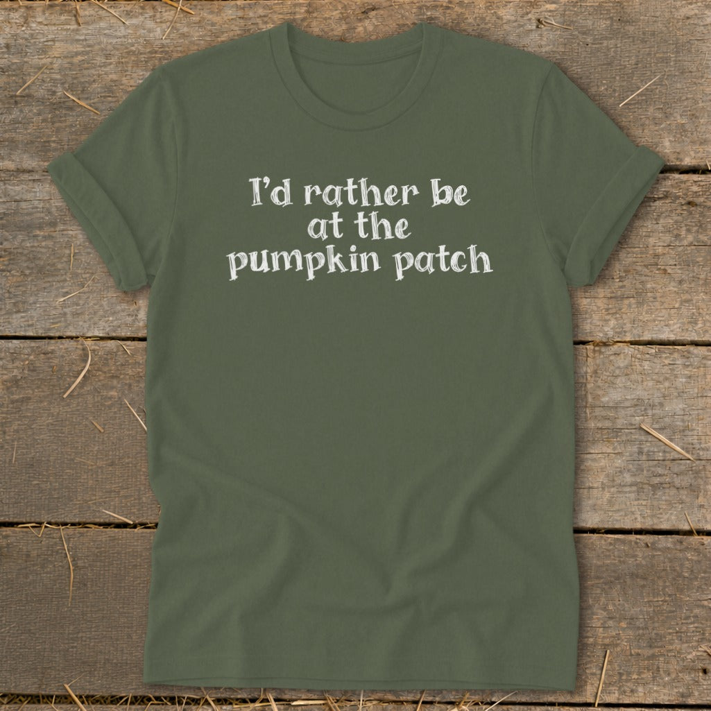 I'd Rather Be at the Pumpkin Patch Softstyle Tee product image 5