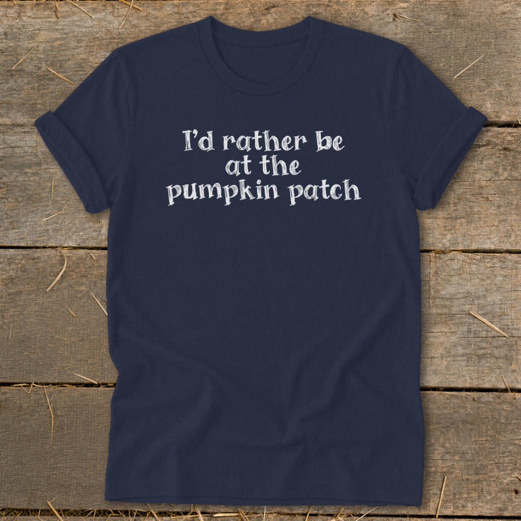 I'd Rather Be at the Pumpkin Patch Softstyle Tee product image 7