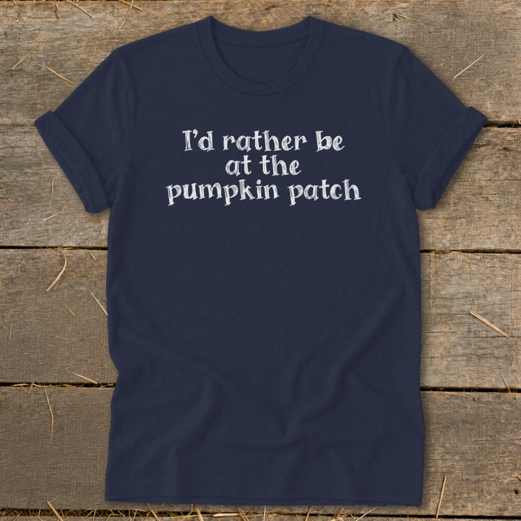 I'd Rather Be at the Pumpkin Patch Softstyle Tee product image 7