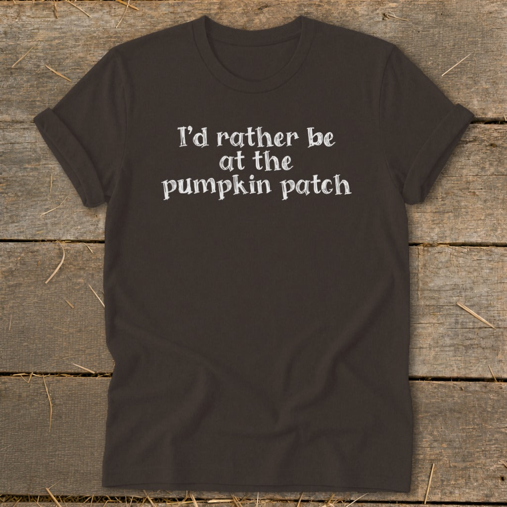 I'd Rather Be at the Pumpkin Patch Softstyle Tee product image 8