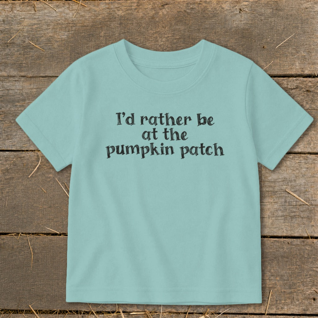 I'd Rather Be at the Pumpkin Patch Toddler Tee product image 10