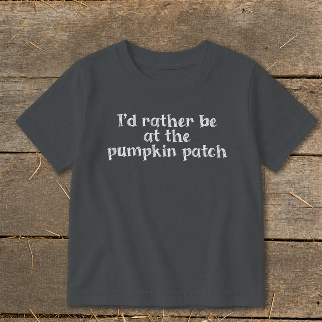 I'd Rather Be at the Pumpkin Patch Toddler Tee product image 7