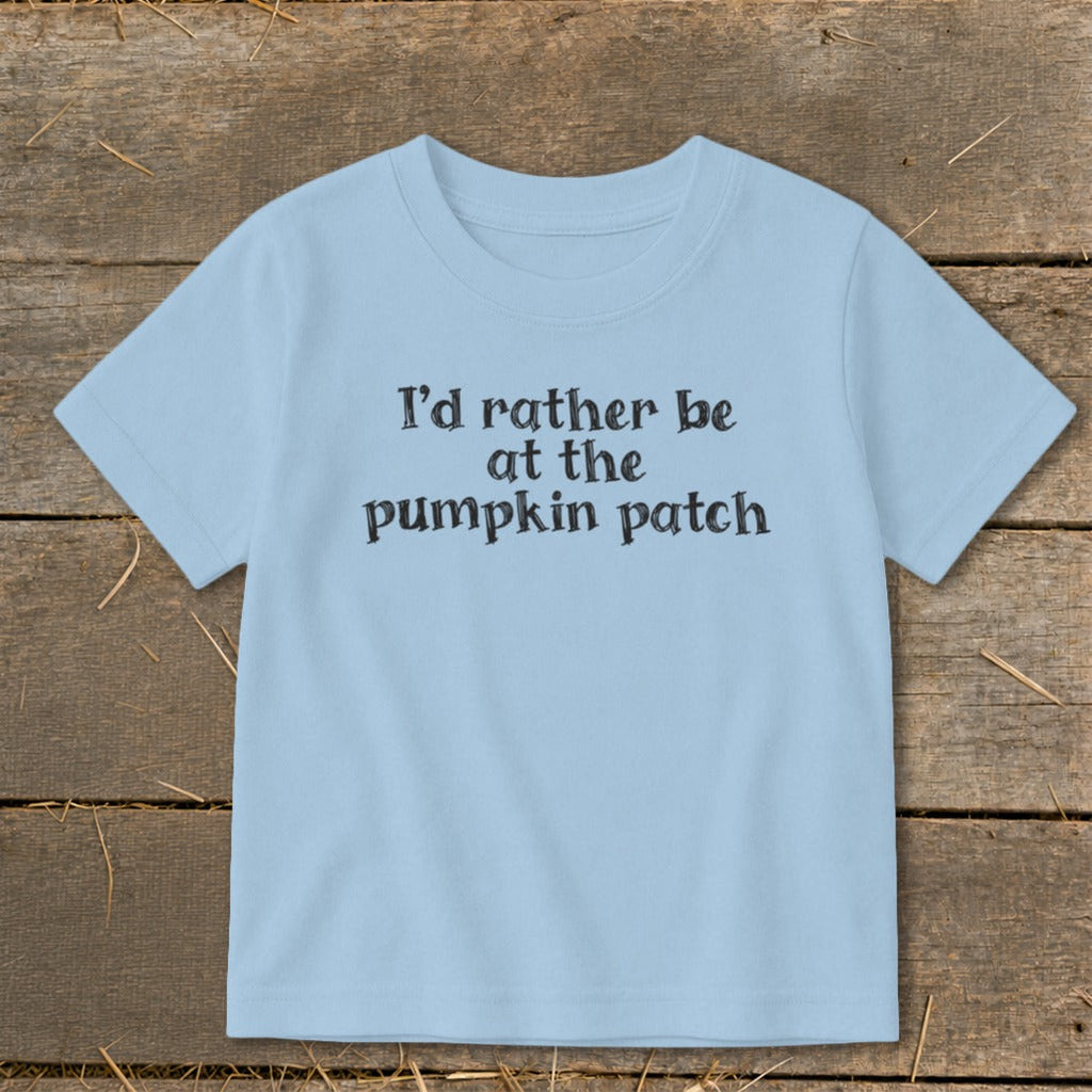 I'd Rather Be at the Pumpkin Patch Toddler Tee product image 9