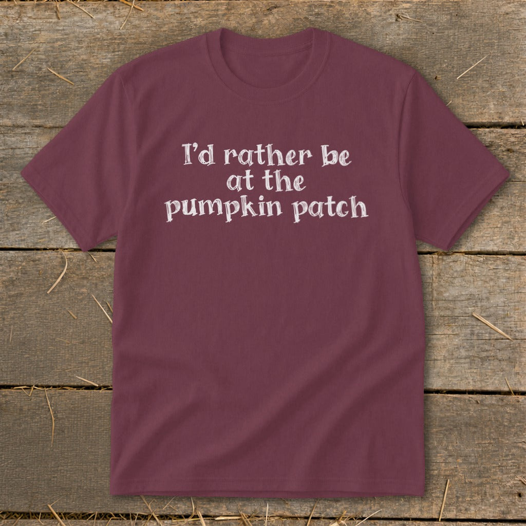 I'd Rather Be at the Pumpkin Patch Youth Tee product image 6