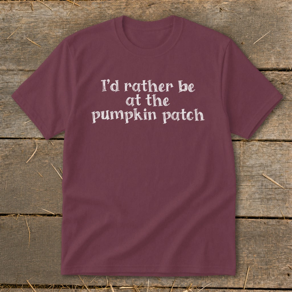 I'd Rather Be at the Pumpkin Patch Youth Tee product image 6