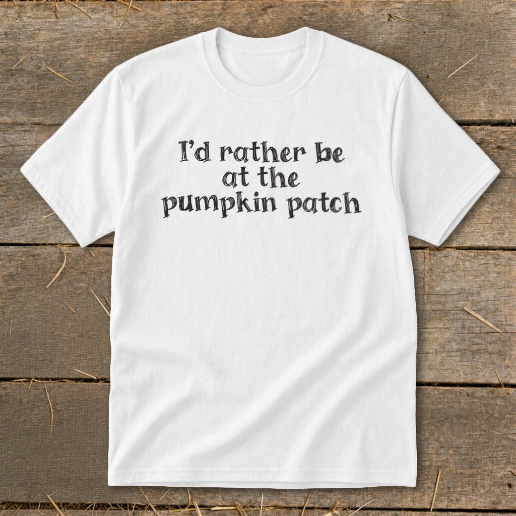I'd Rather Be at the Pumpkin Patch Youth Tee product image 8