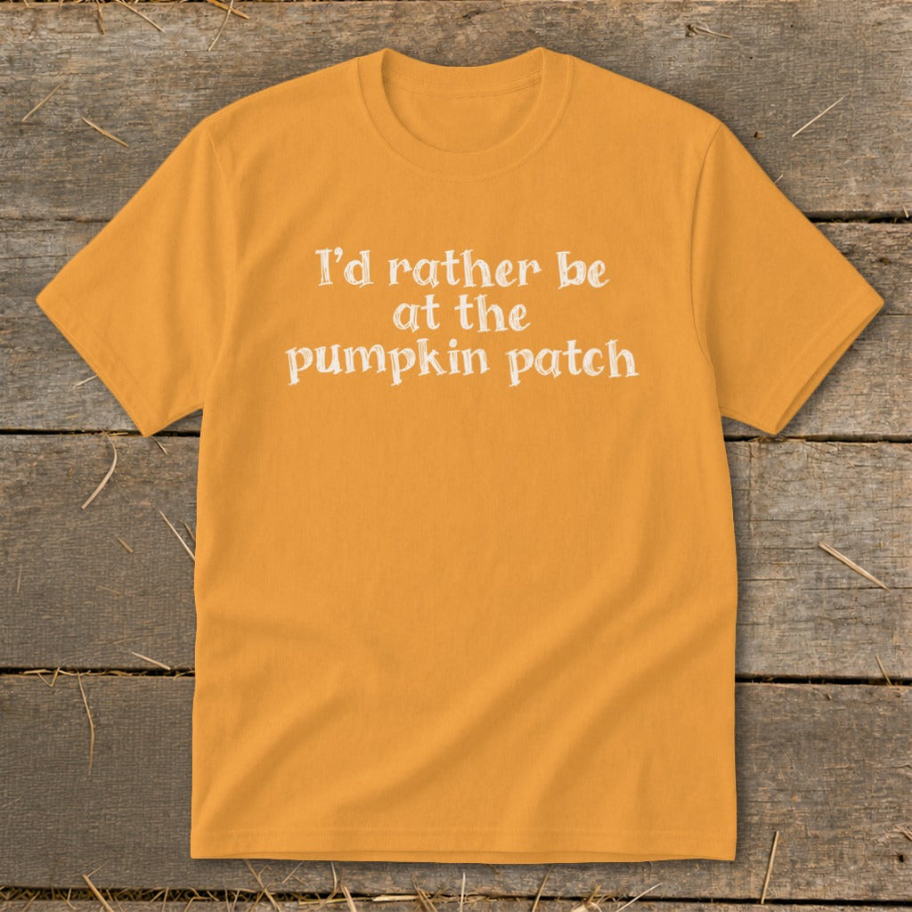 I'd Rather Be at the Pumpkin Patch Youth Tee product image 1