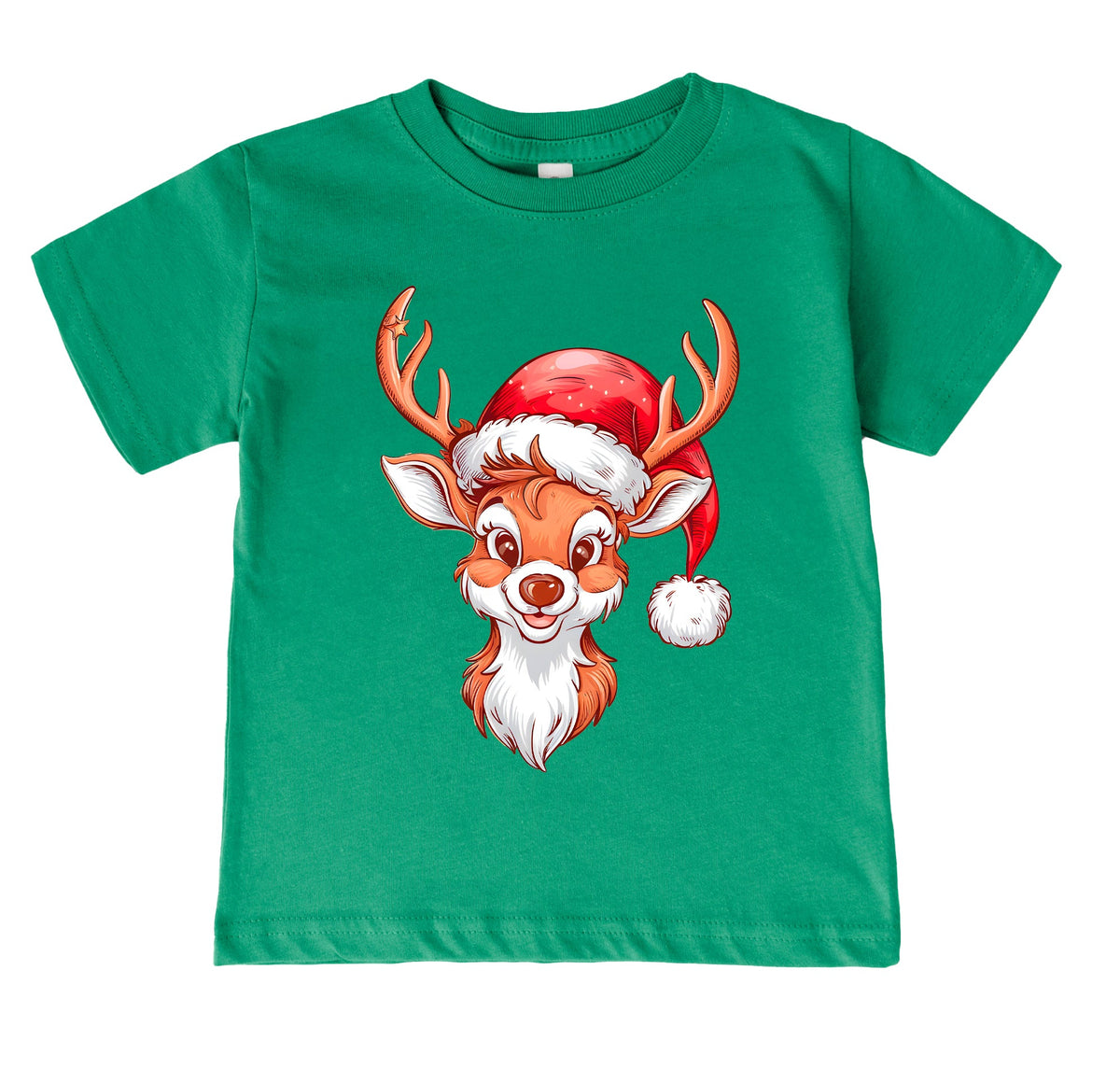 Cute Reindeer Head | Youth Graphic Short Sleeve Tee product image 2