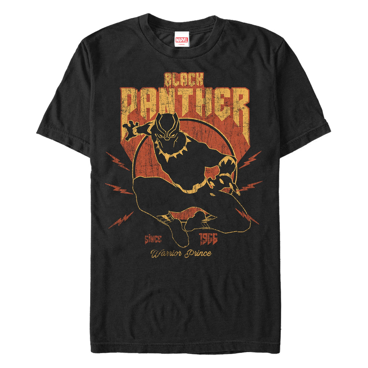 Men's Marvel Lighting Panther T-Shirt