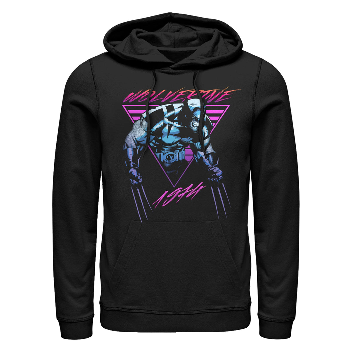Men's Marvel Neon Logan Lightweight Hoodie