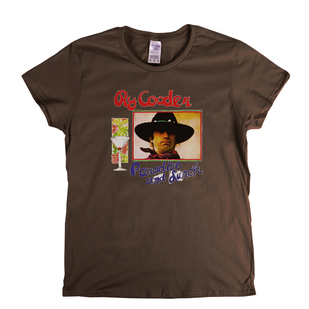 Ry Cooder Paradise And Lunch Womens T-Shirt product image 3