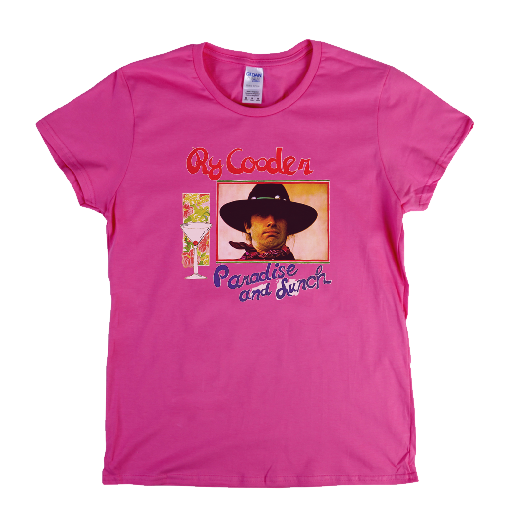 Ry Cooder Paradise And Lunch Womens T-Shirt product image 4